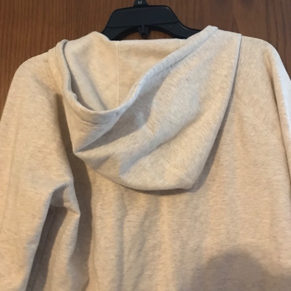 The North Face Light beige Hoodie Jacket Large new - Picture 10 of 11